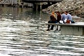 Foot dangle   In Wellington, New Zealand : chatting, chilling, dangle, harbour, New Zealand, NZ, people, portraits, relaxing, sitting, water, wellington