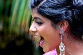 Laughter   In Auckland, New Zealand : 2013, Bride, Celebrations, Family, giggles, Groom, Happy, Hindu, Indian, laughter, New Zealand, NZ, Party, people, Perspective is Personal, portraits, Reception, Saree, Sari, Wedding