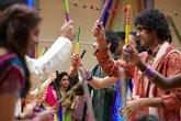 Dandiya   @ B&N's Sanji : Bharat Sevak Samaj, Celebration, Dancing, Dandiya, fun, Garba, Happy, Hindu, Indian, laughter, motion, Sanji, Wedding