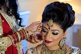 Bridal prep   @ Amar & Kiran's Wedding : celebrate, celebrations, ceremonies, ceremony, hindu, indian, party, wedding