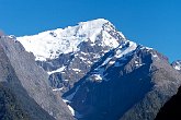 Snow to sound   In Milford Sound : awesome, beautiful, landscapes, milford sound, mountain, New Zealand, NZ, peak, scenery, snow, snowcapped, stunning, valley