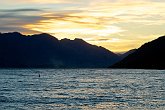 Sunset over the mountains   In Queenstown : awesome, beautiful, lake, landscapes, mountains, New Zealand, NZ, Queenstown, scenery, stunning, sun, sunset