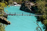 Beautiful gorge   In Hokitika : awesome, beautiful, gorge, hokitika, landscapes, New Zealand, NZ, rocks, rope bridge, scenery, stunning, water