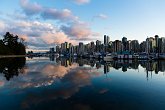 Stunning relfections of harbour and city   Stanley Park, Seawall, Vancouver : Holidays, vancouver