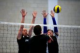 Block   @ Volleyball training : action, dig, hit, jump, motion, net, set, spike, sport, training, Volleyball