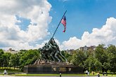 US Marine Corps War Memorial : DC, United States, Washington, Washington DC, city, holiday, hot, summer, sun, travel, usa